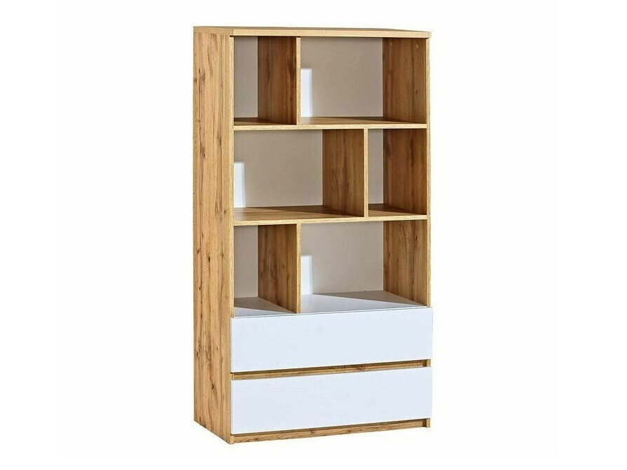 Polica Evaropha 103 (Wotan hrast + Bijela)