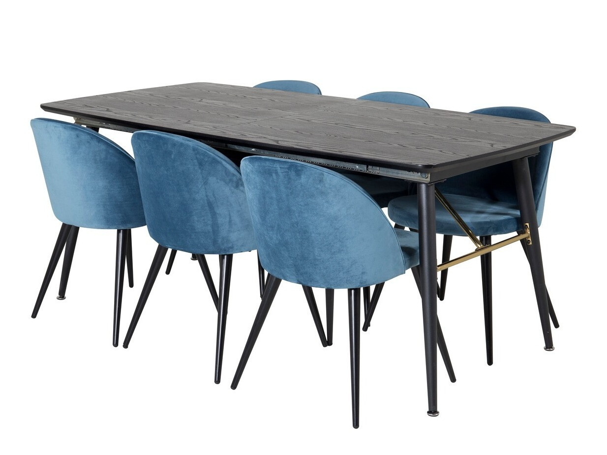 Blagovaonski set Dallas 1449 (Plava + Crna)