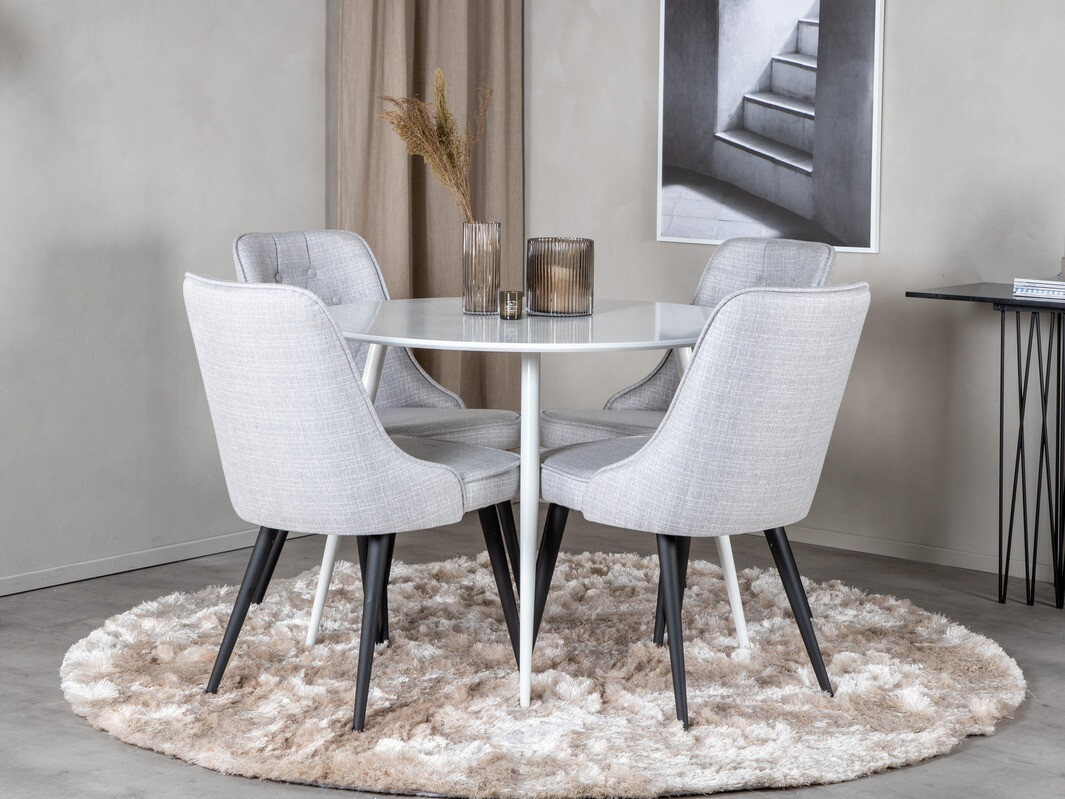 Blagovaonski set Dallas 1535 (Siva + Crna)