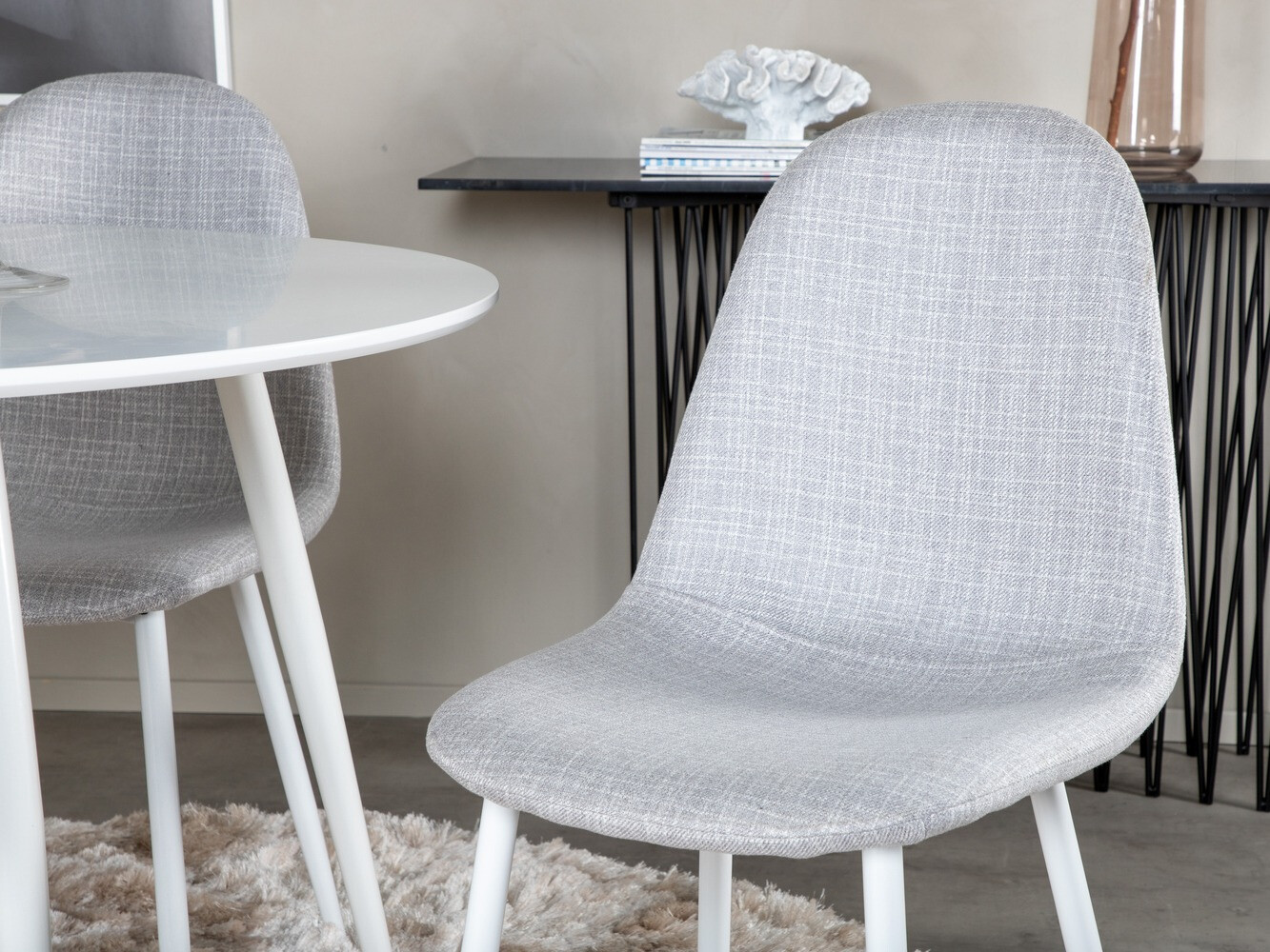 Blagovaonski set Dallas 1540 (Siva + Bijela)