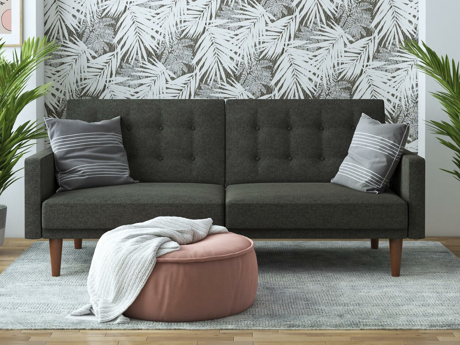 Kauč na razvlačenje Tulsa 335 (Siva)