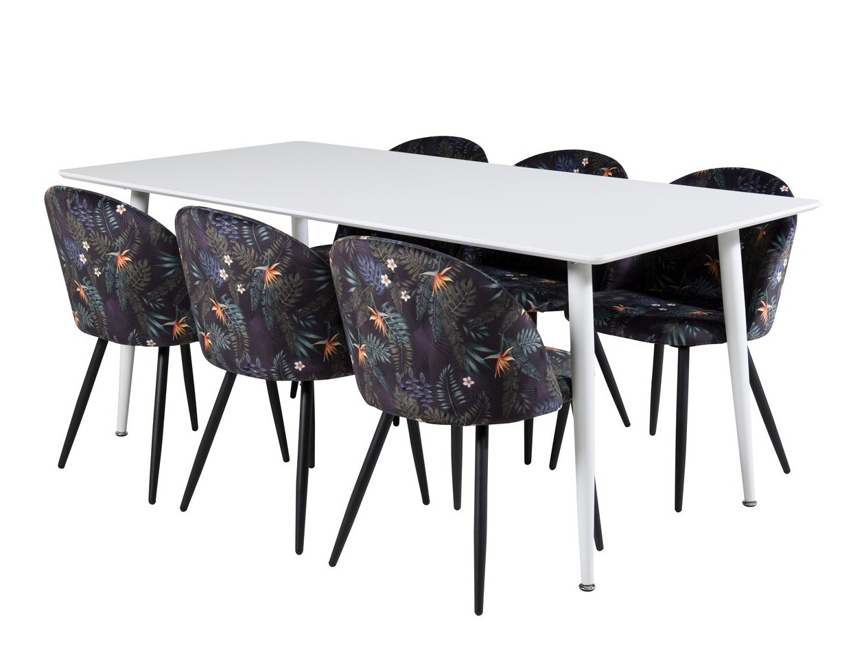 Blagovaonski set Dallas 1624 (Cvjetni uzorak)