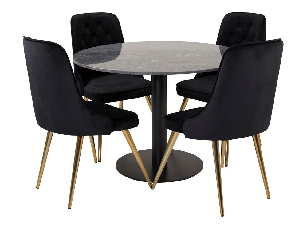 Blagovaonski set Dallas 1627 (Crna)