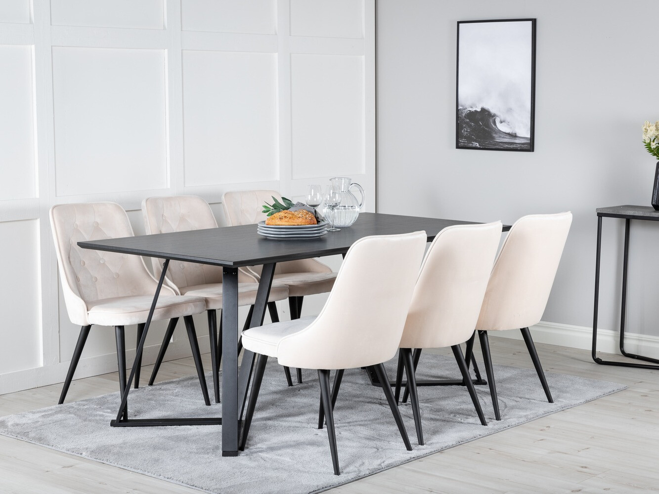 Blagovaonski set Dallas 1628 (Bež)