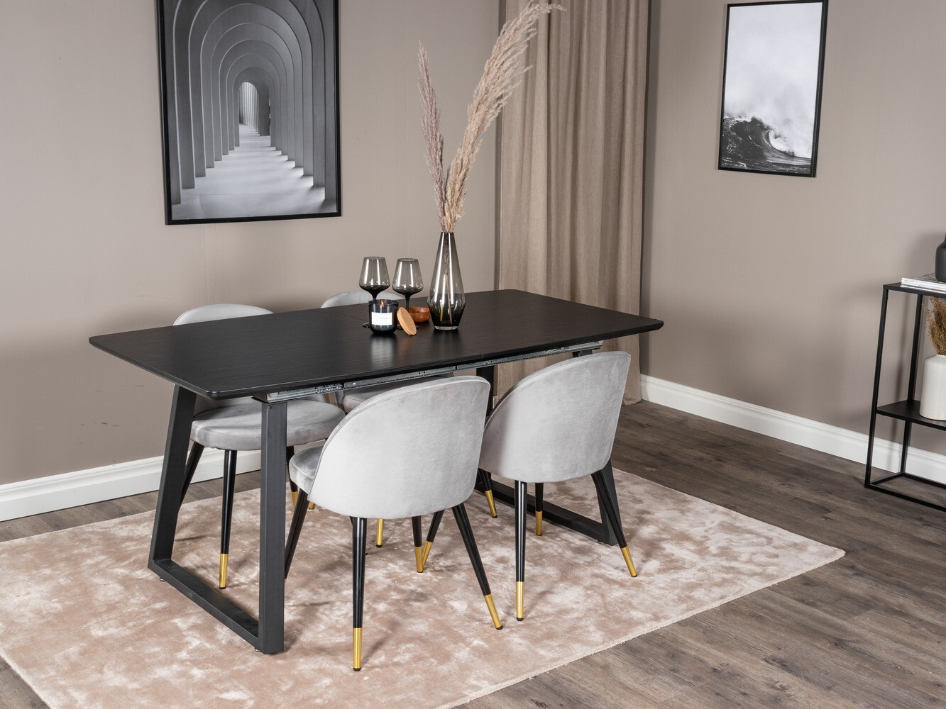 Blagovaonski set Dallas 1631 (Siva)