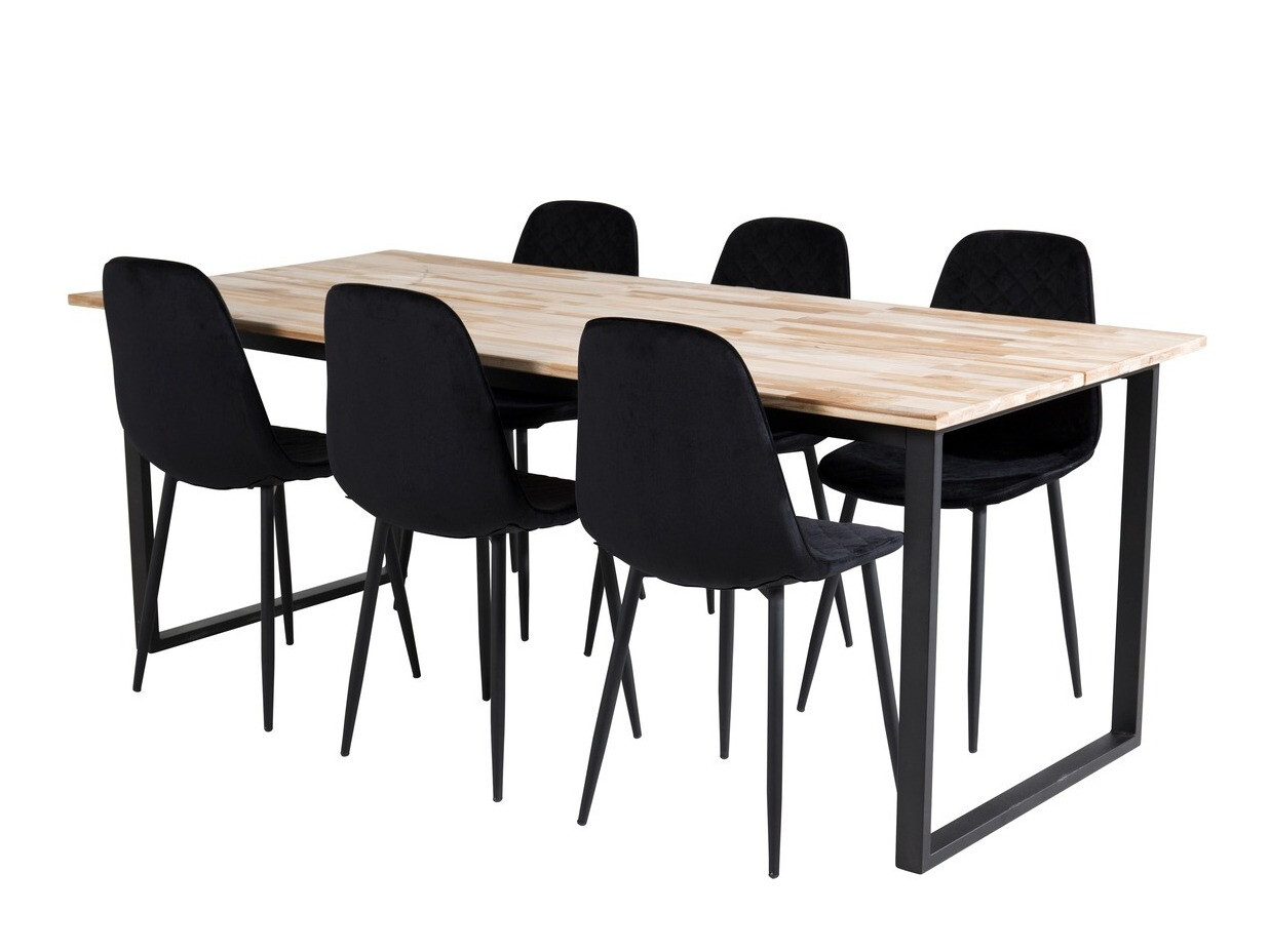 Blagovaonski set Dallas 1645 (Crna)