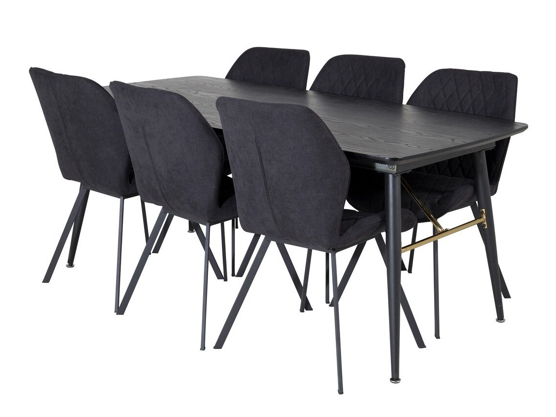 Blagovaonski set Dallas 1647 (Crna)