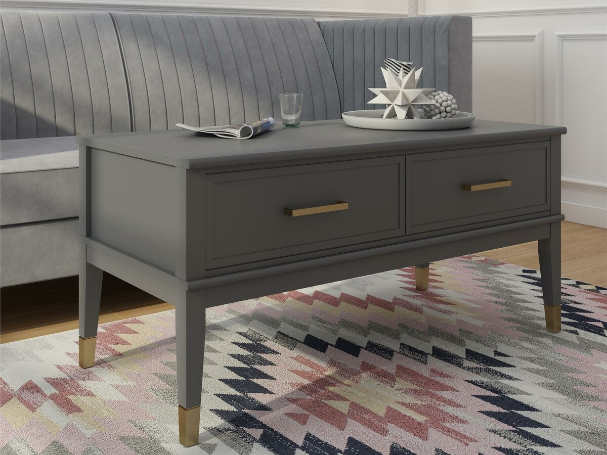 Transformirajući stolić za kavu CosmoLiving by Cosmopolitan Belromu 105 (Grafit)