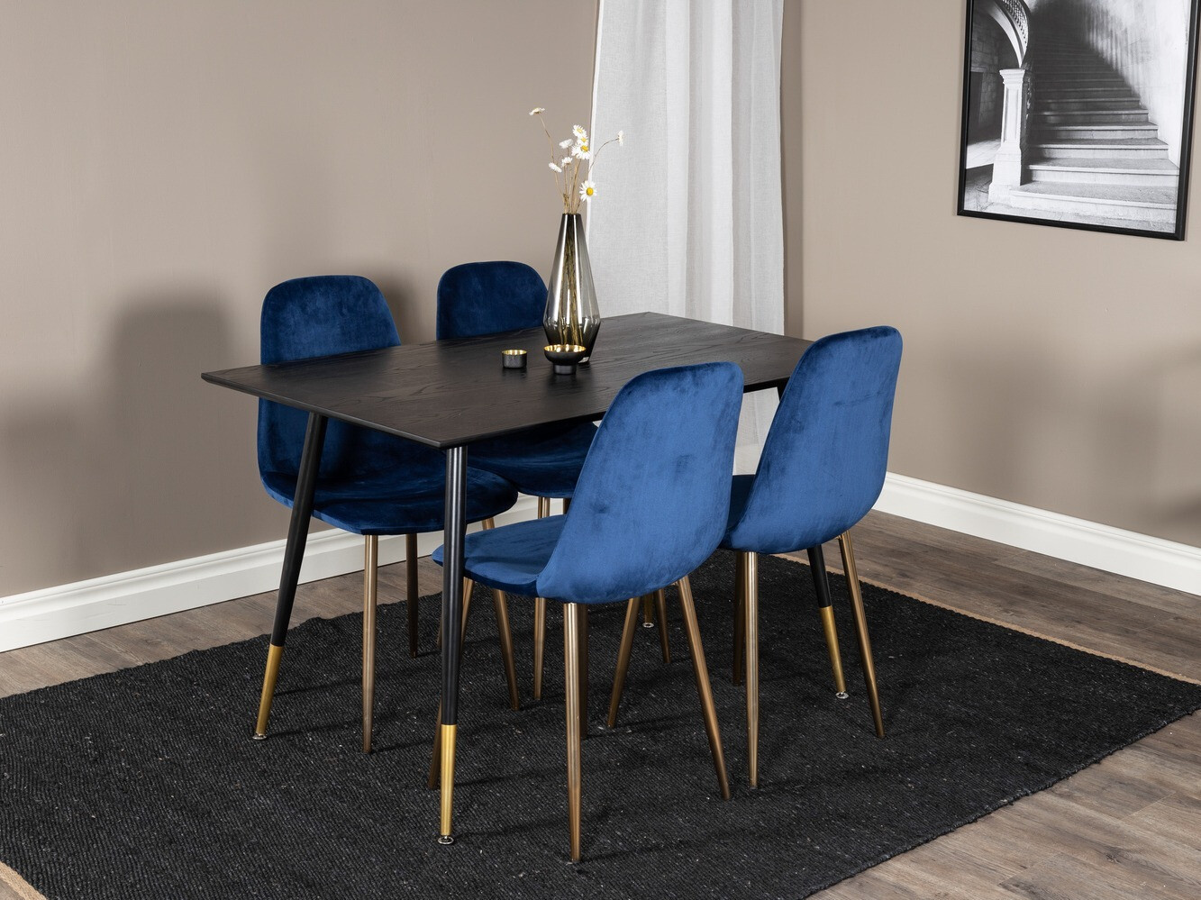 Blagovaonski set Dallas 1693 (Plava + zlatna)