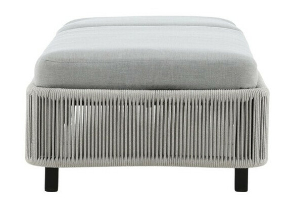 Vrtna ležaljka Dallas 2320 (Siva + Crna)