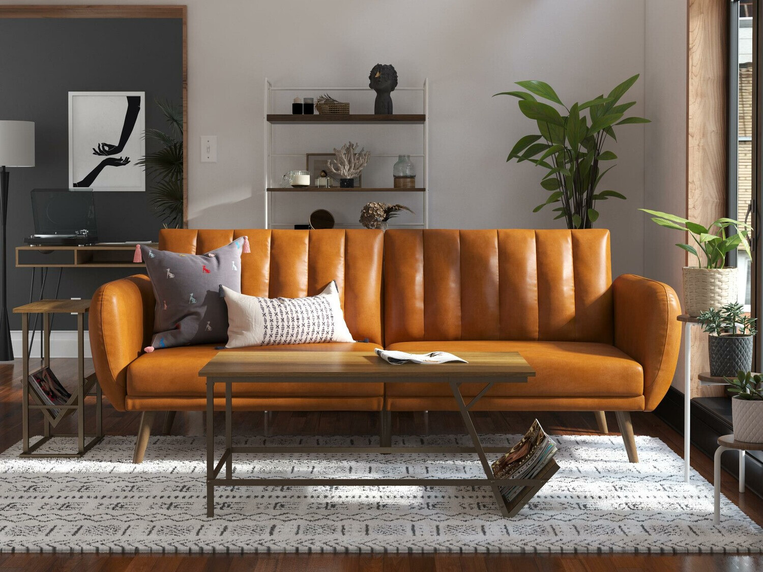 Kauč na razvlačenje Novogratz 169 (Narančasta)