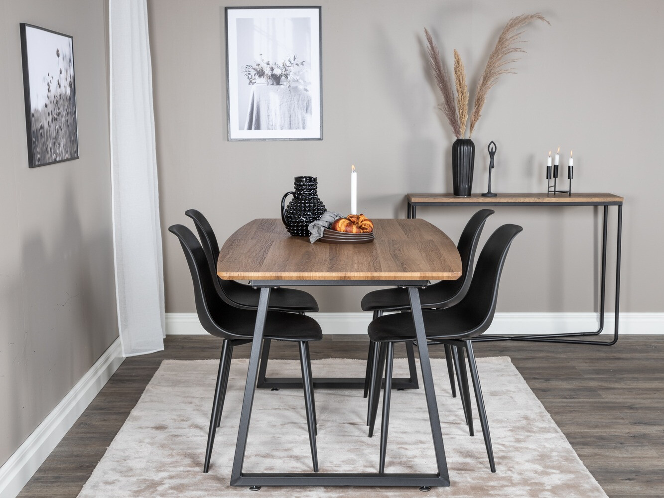 Blagovaonski set Dallas 329 (Crna)