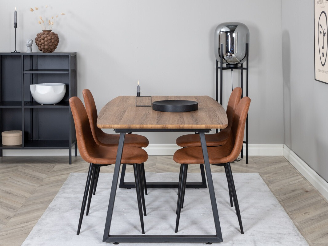 Blagovaonski set Dallas 330 (Smeđa + Crna)