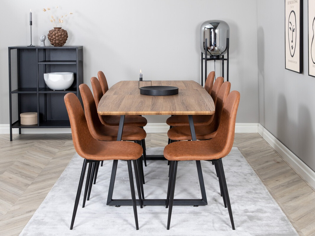 Blagovaonski set Dallas 331 (Smeđa + Crna)