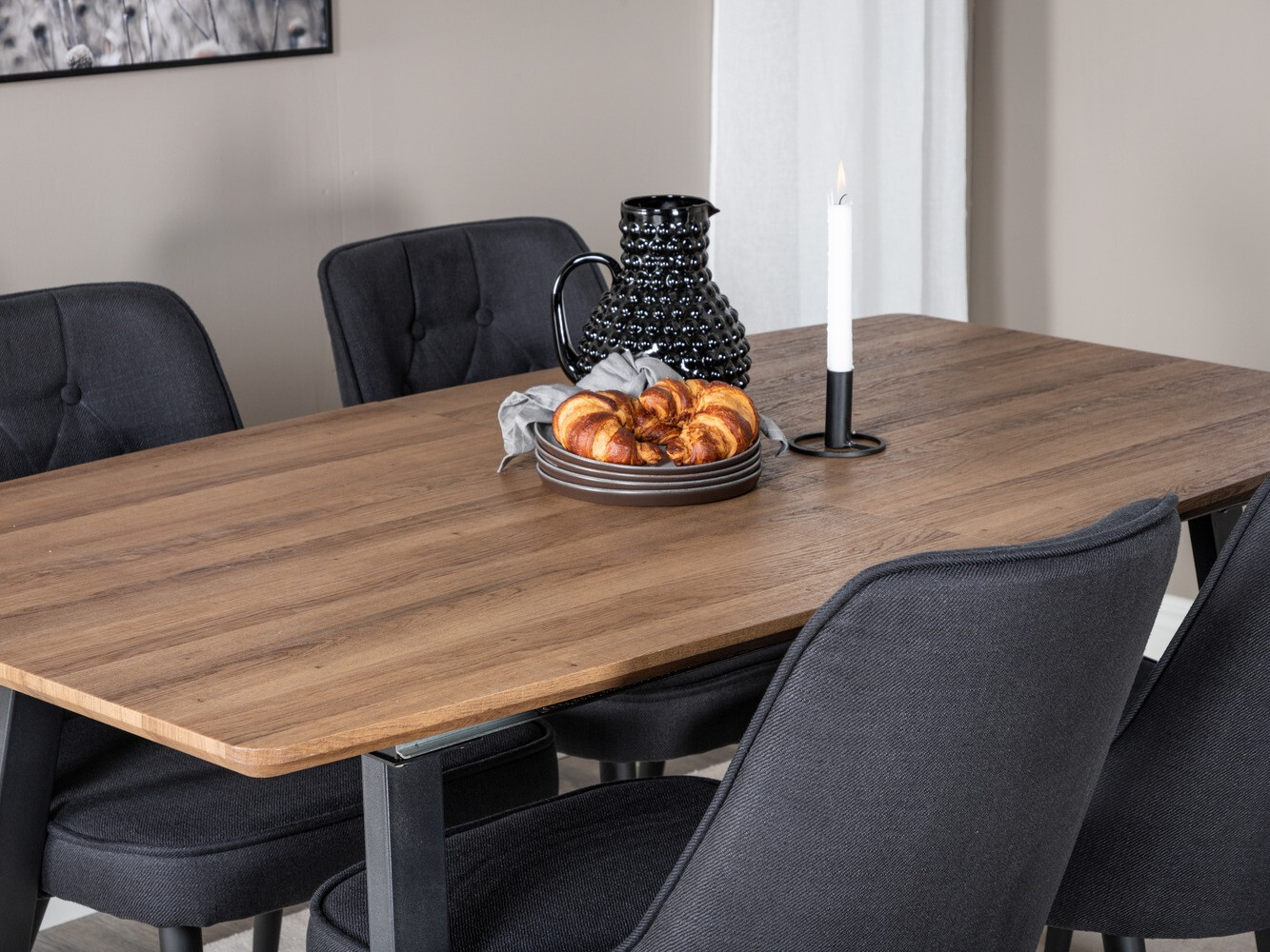 Blagovaonski set Dallas 332 (Crna)