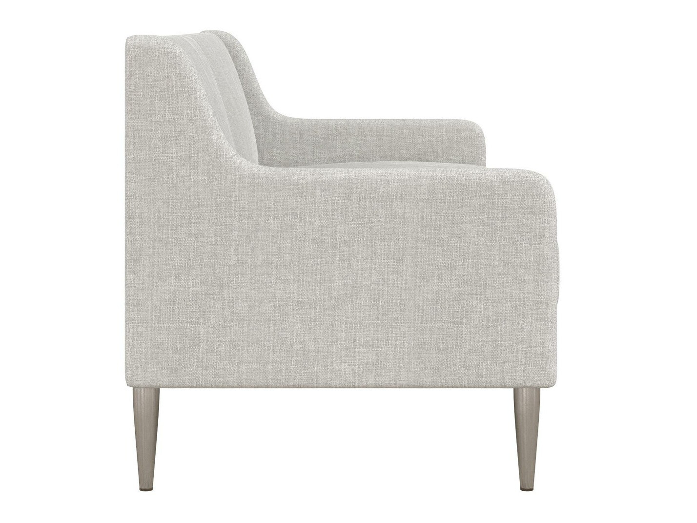 Sofa CosmoLiving by Cosmopolitan 124 (Svijetlo siva + Srebro)