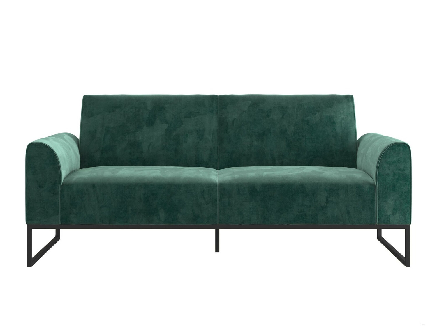 Kauč na razvlačenje CosmoLiving by Cosmopolitan 125 (Crna + Zelena)