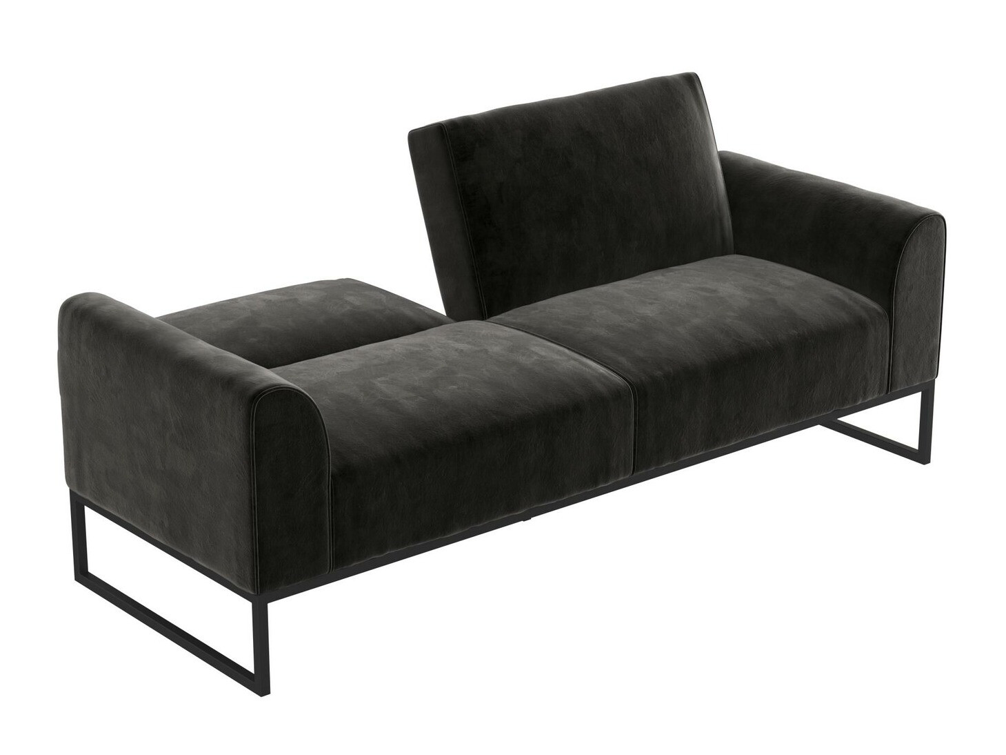 Kauč na razvlačenje CosmoLiving by Cosmopolitan 125 (Crna)