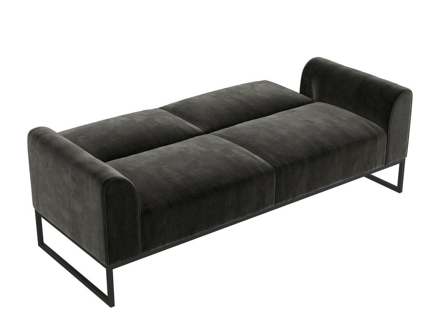 Kauč na razvlačenje CosmoLiving by Cosmopolitan 125 (Crna)