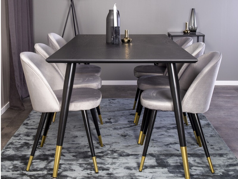 Blagovaonski set Dallas 346 (Siva + Crna)