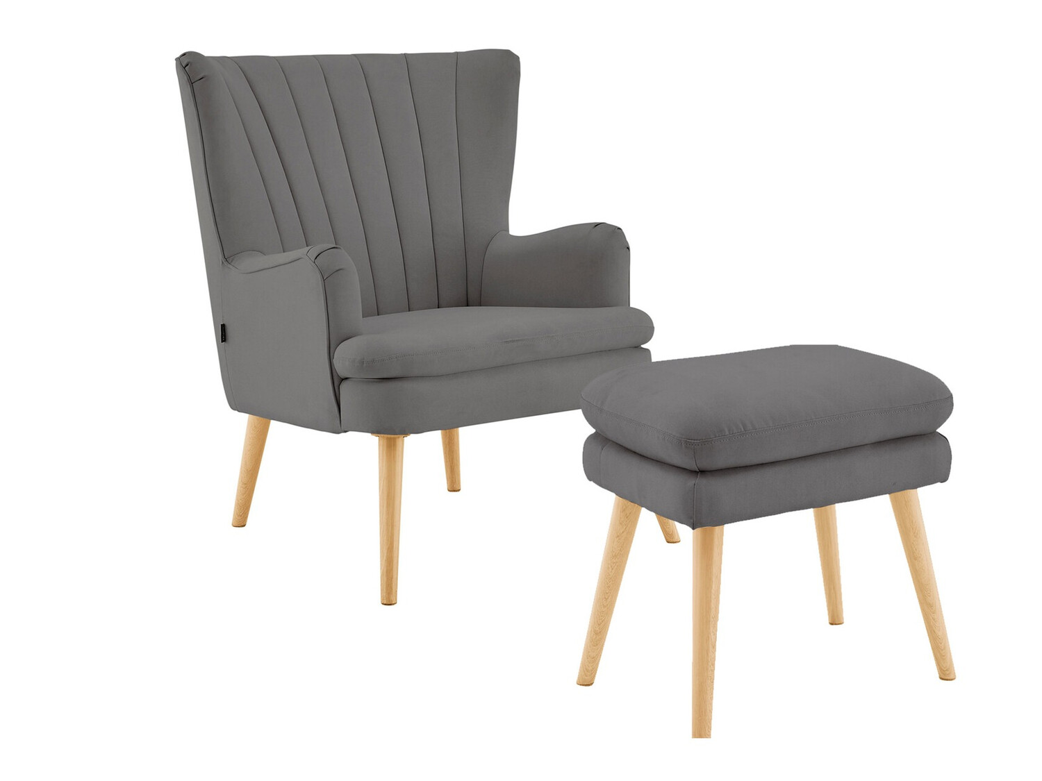 Fotelja Denton 689 (Smeđa + Antracit)