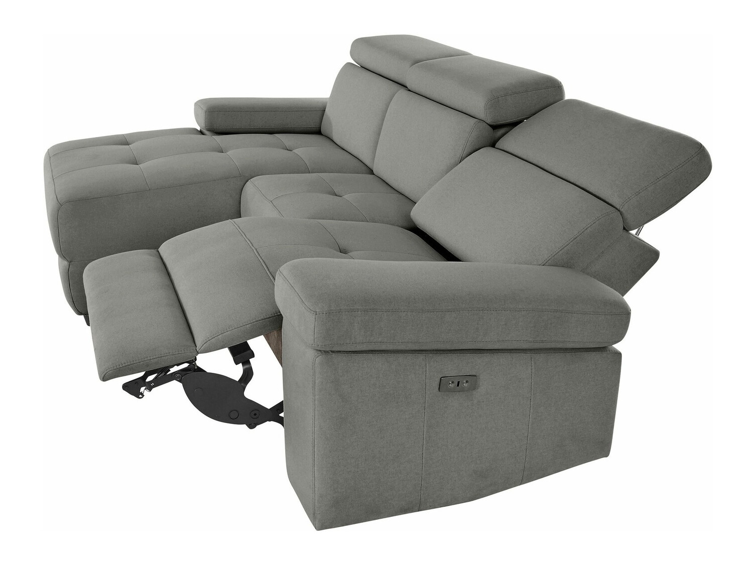 Podesiva kutna ganitura Denton 698 (Siva)