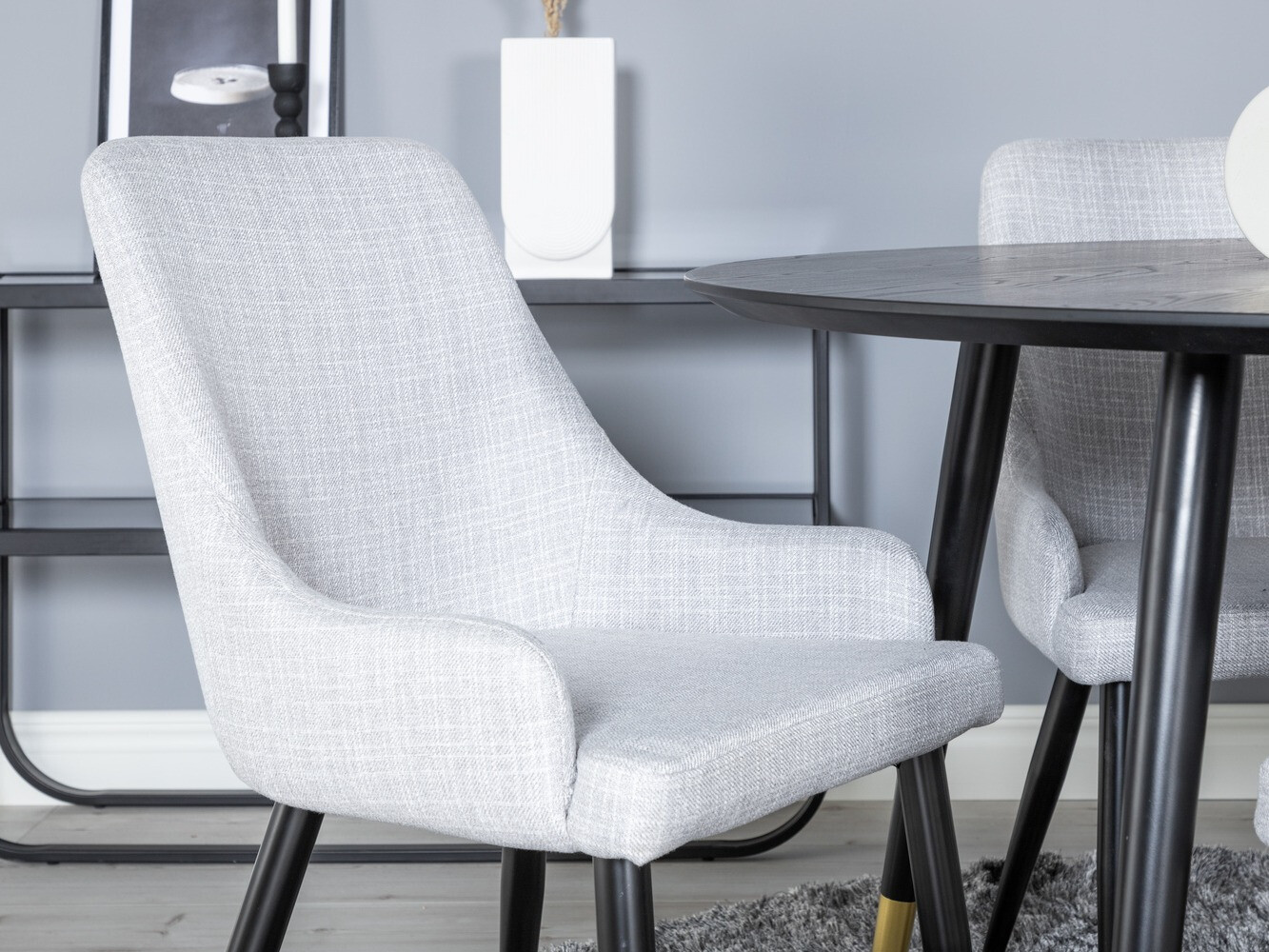 Blagovaonski set Dallas 1181 (Siva + Crna)