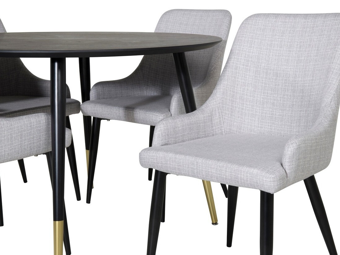 Blagovaonski set Dallas 1181 (Siva + Crna)