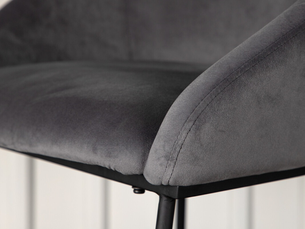 Barska stolica Dallas 3175 (Tamno sivo + Crna)