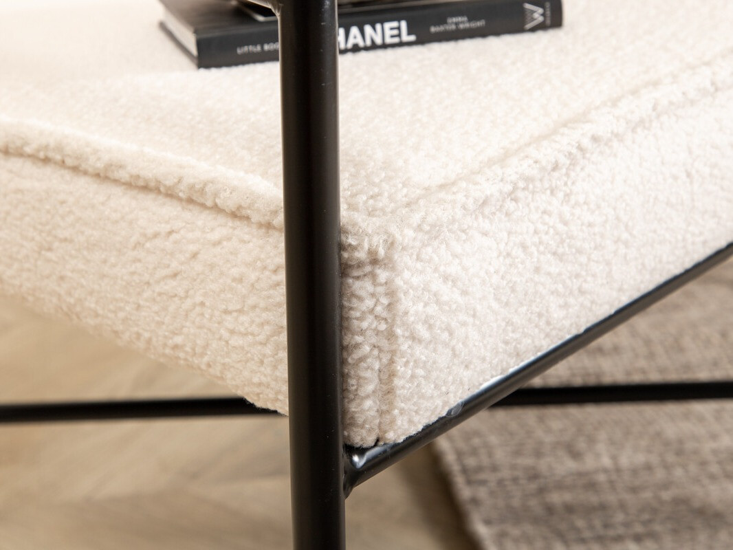 Fotelja Dallas 1707 (Krem + Crna)