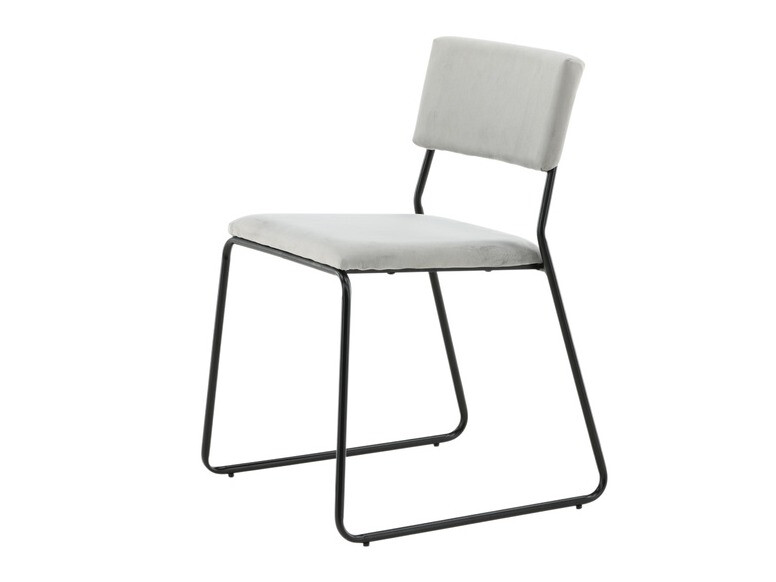 Stolica Dallas 2613 (Svijetlo siva + Crna)