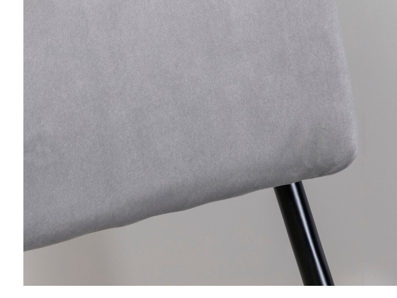 Stolica Dallas 2613 (Svijetlo siva + Crna)