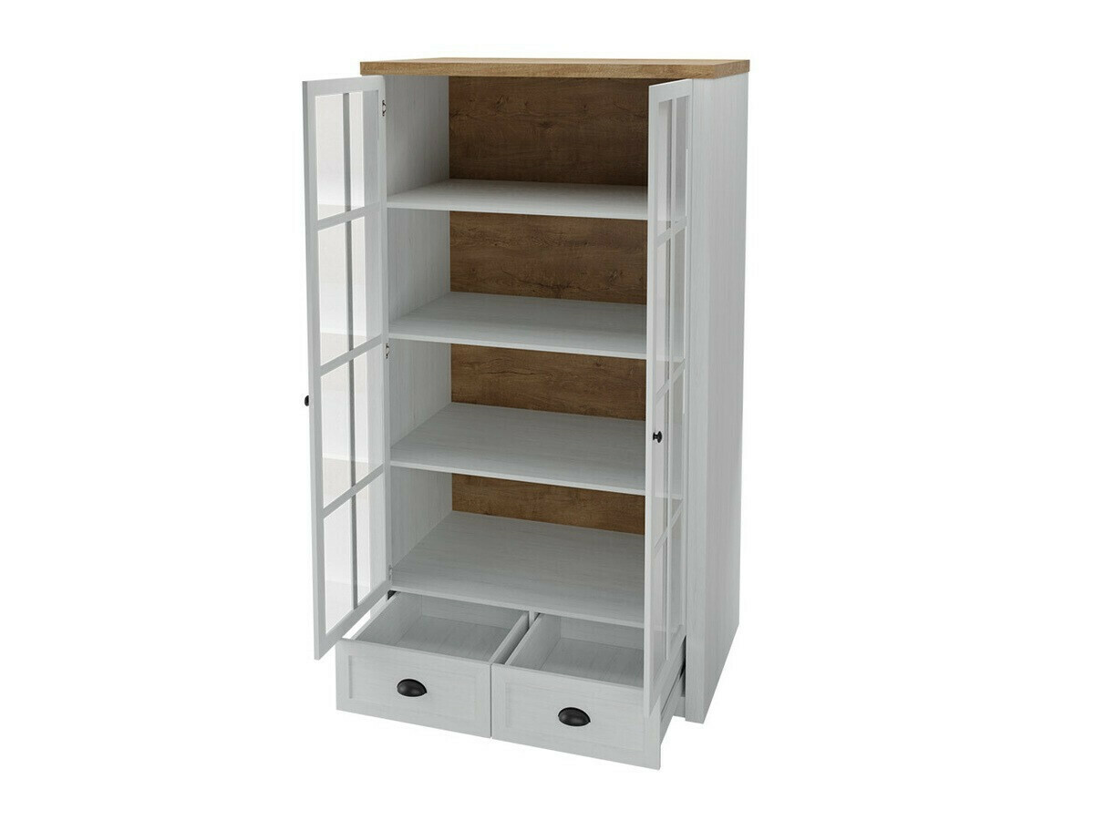 Polica Ferdore 146 (Hrast Lefkas + Bor Anderson)