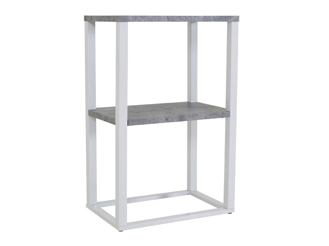 Pomoćni stolić Dallas 3219 (Bijela + Boja betona)