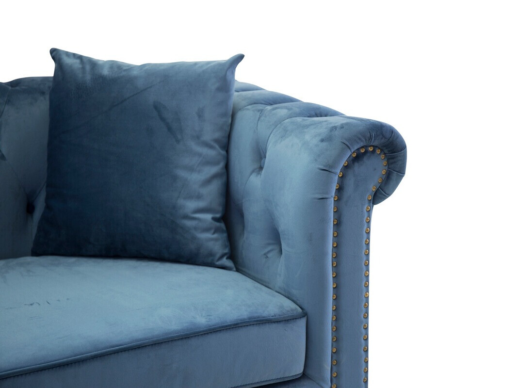 Sofa chesterfield Dallas 255 (Plava)