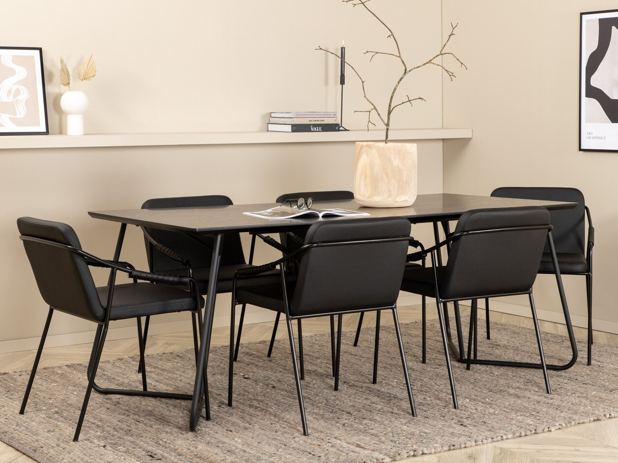 Blagovaonski set Dallas 2720 (Crna)