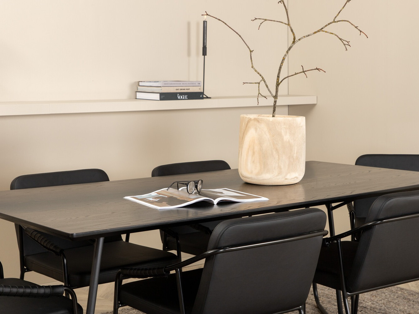 Blagovaonski set Dallas 2720 (Crna)