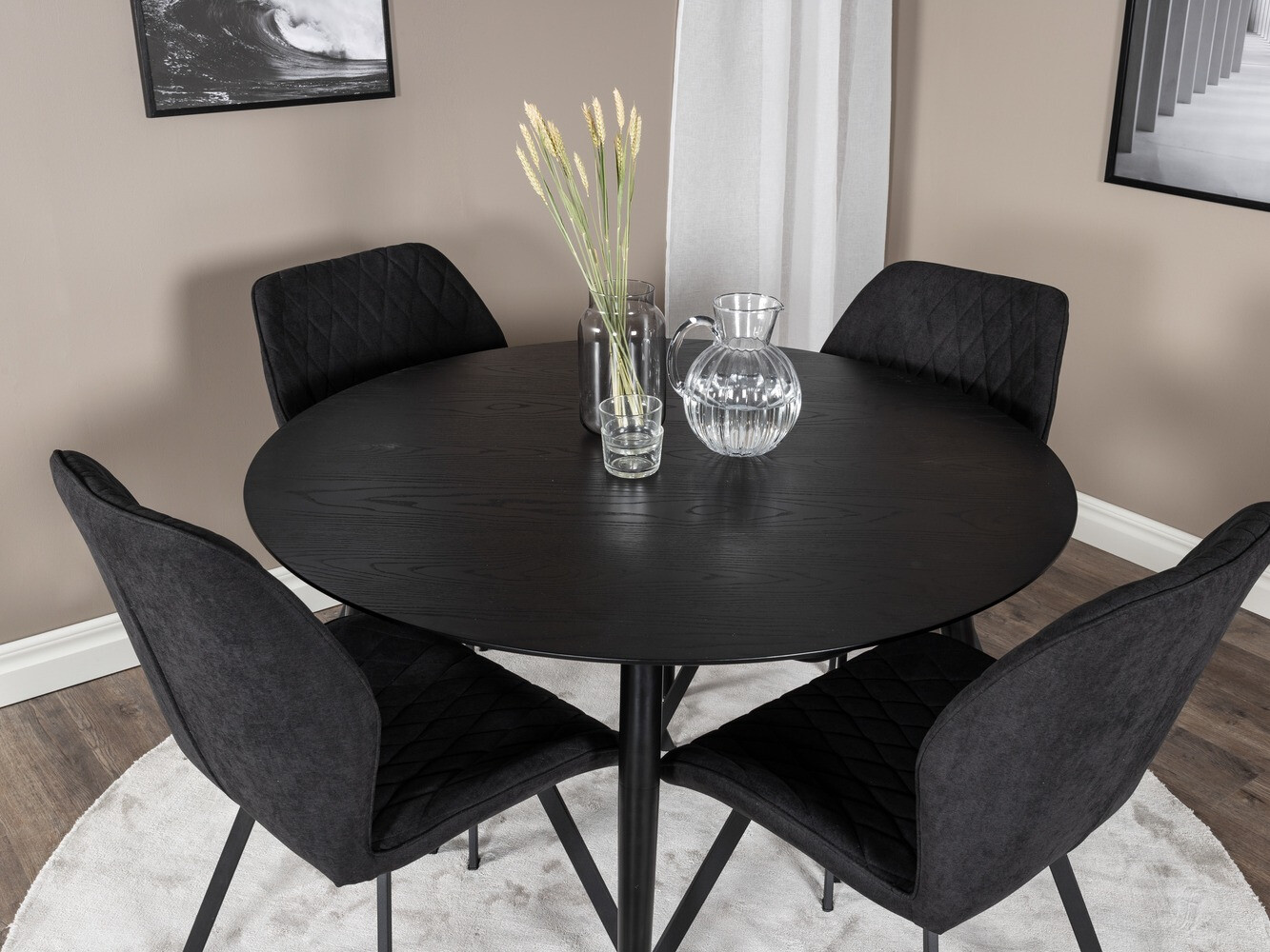 Blagovaonski set Dallas 1562 (Crna)