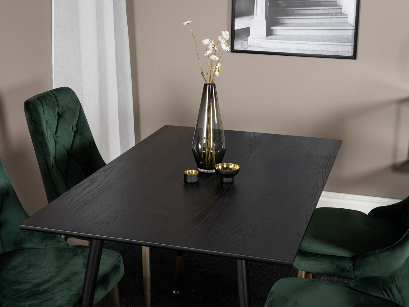 Blagovaonski set Dallas 1673 (Zelena + zlatna)