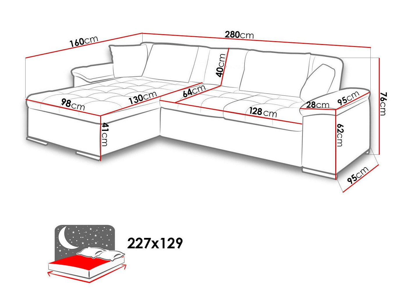 Kutna garnitura Comfivo 181 (Otusso 14 + Sorriso 04)