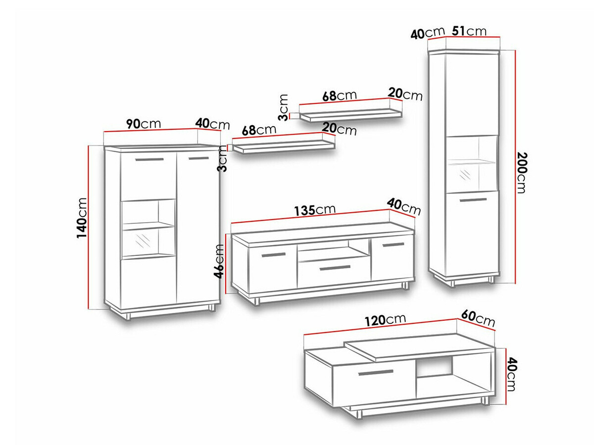 Set za dnevni boravak Morlira 114