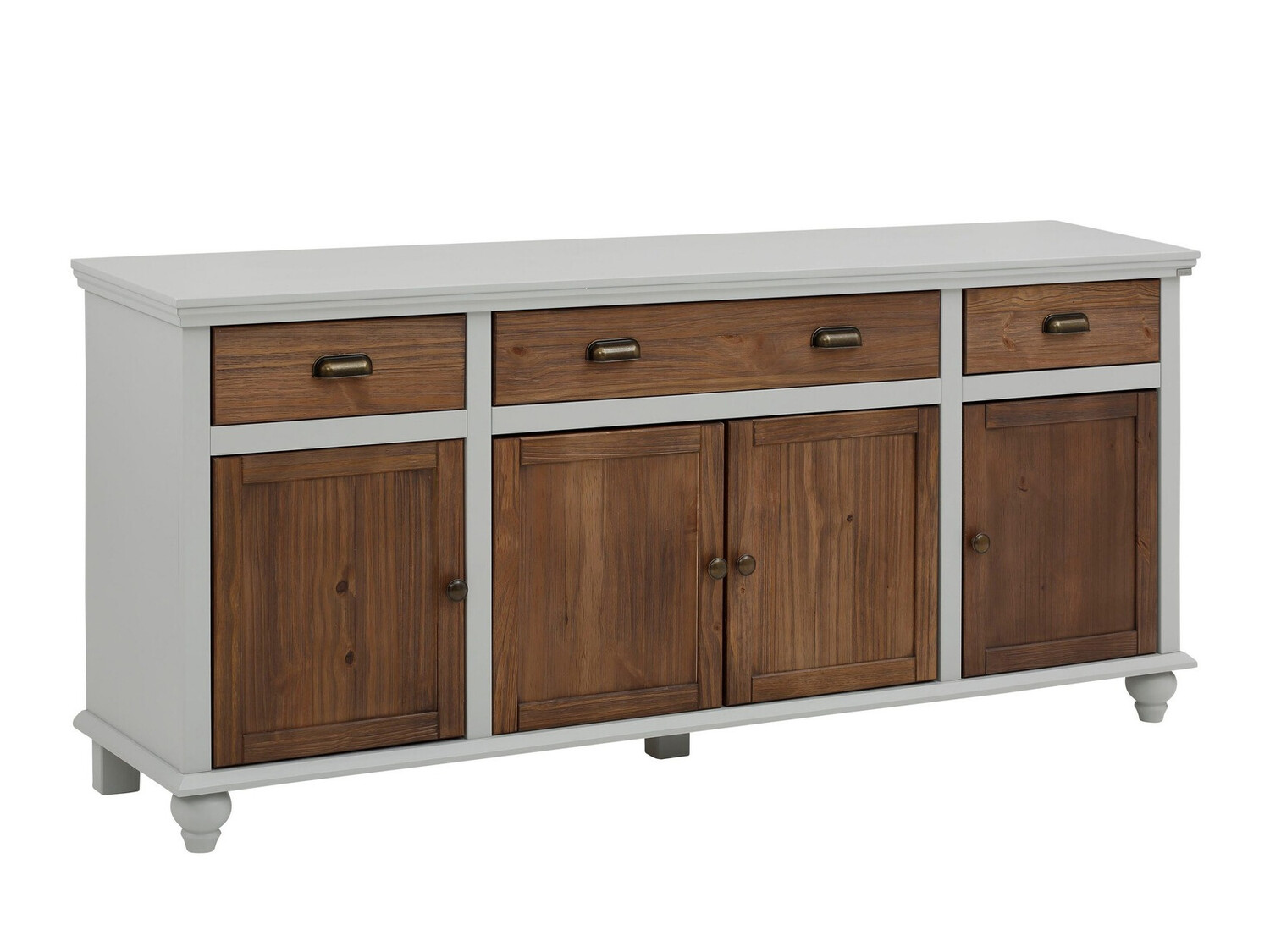 Komoda Tivmeri 102 (Siva + Smeđa)