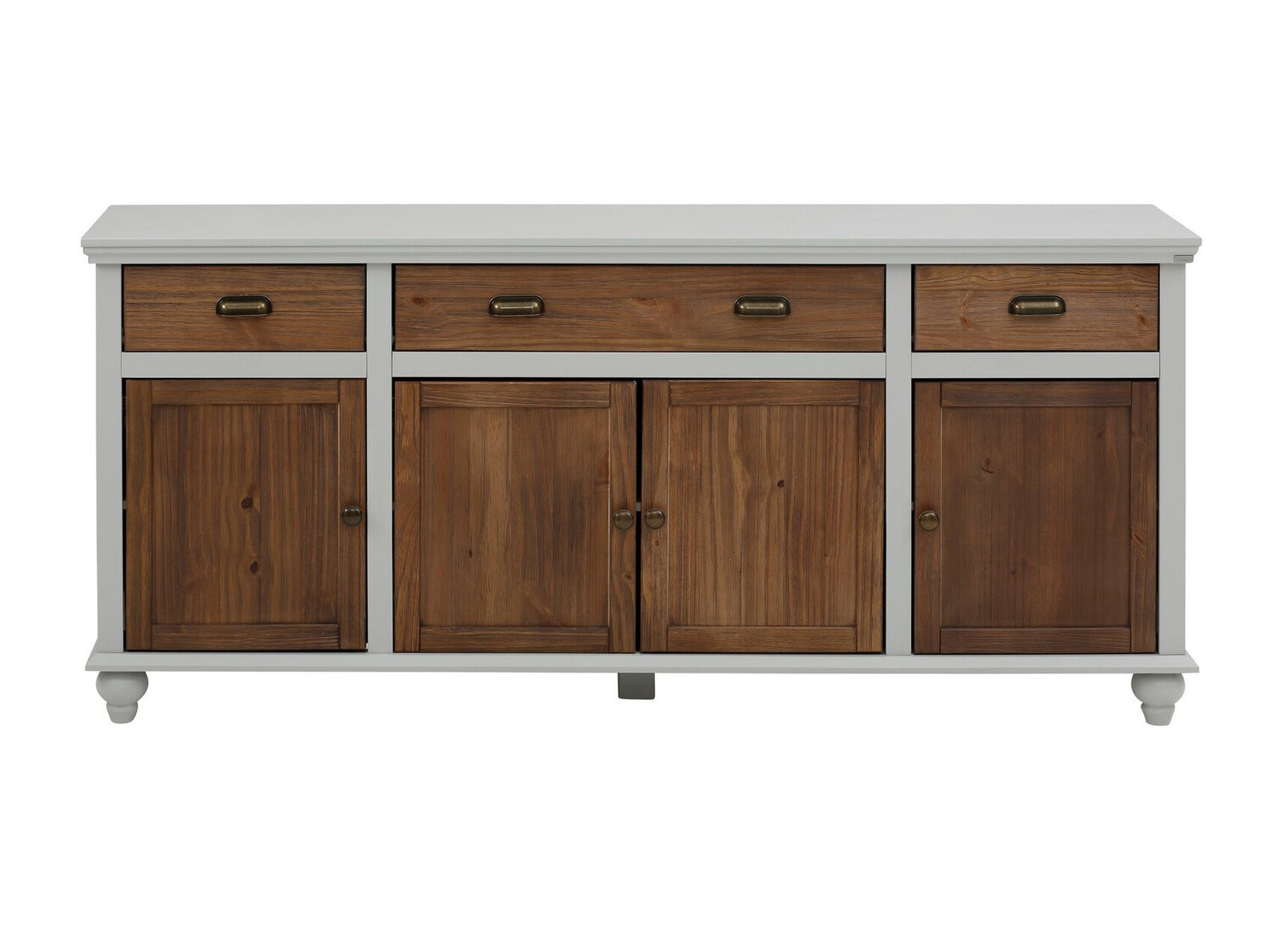 Komoda Tivmeri 102 (Siva + Smeđa)