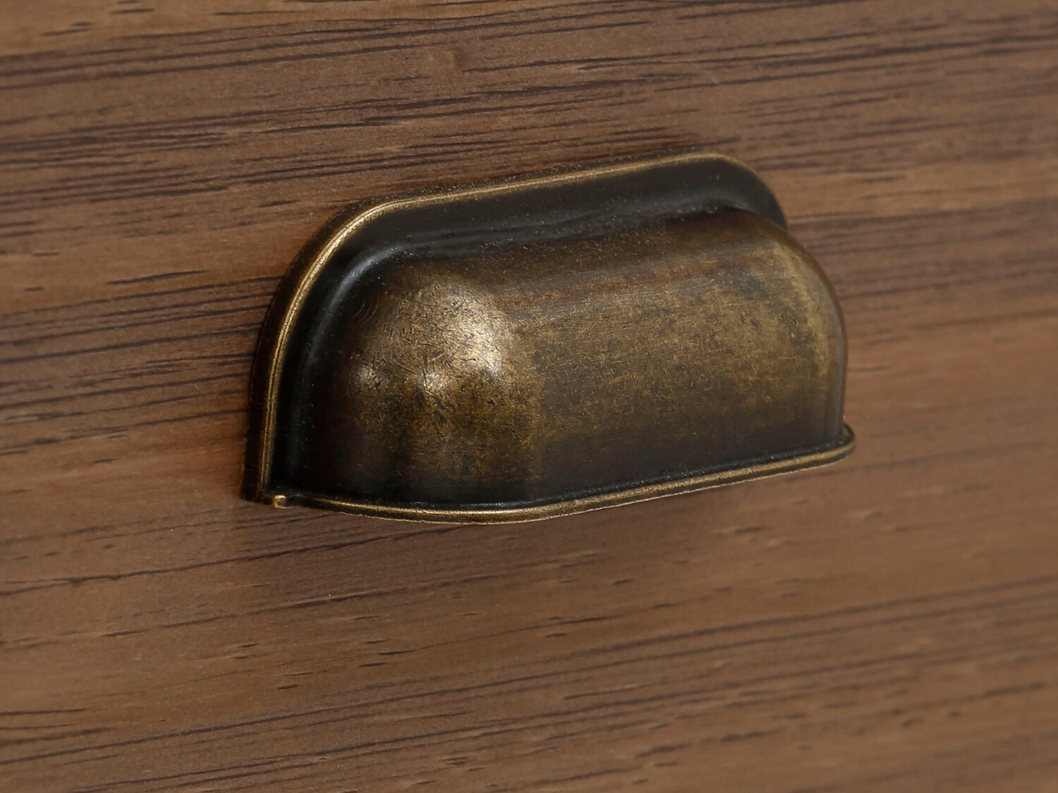 Noćni ormarić Tivmeri 101 (Bijela + Smeđa)