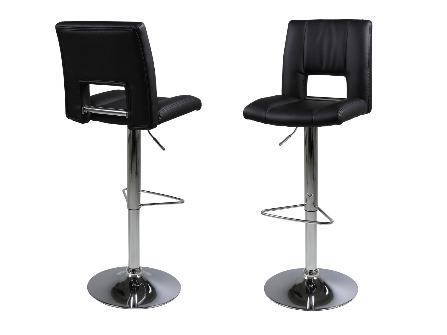 Polubarska stolica Norsica 145 (Crna + Srebrna)