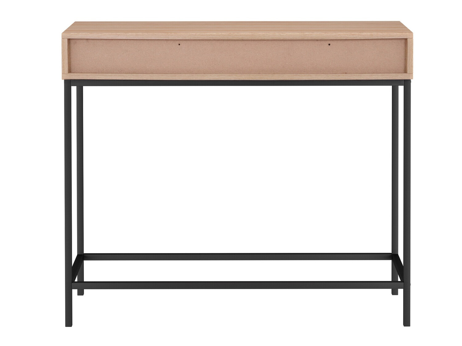 Konzolni stolić Denton 846 (Crna + Hrast)