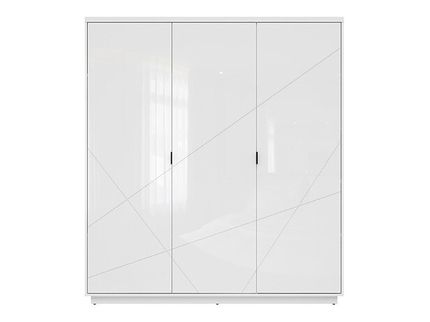 Ormar Fivale 116 (Sjajno bijela + Bijela)