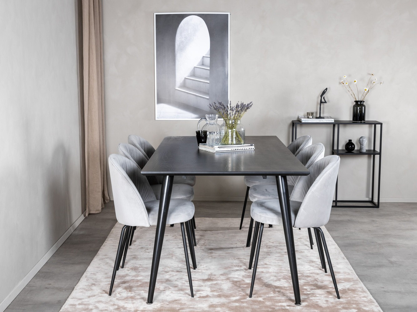 Blagovaonski set Dallas 2600 (Crna)