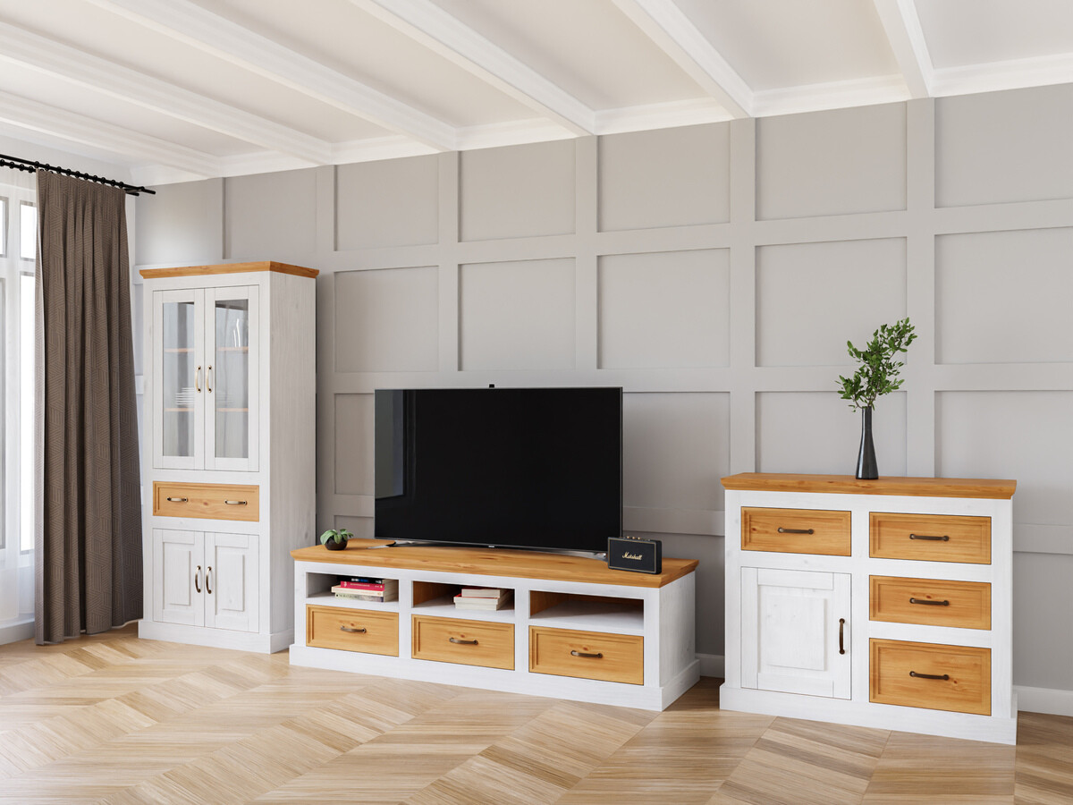 Set za dnevni boravak Tolelio 115 (Bijela + Bor)