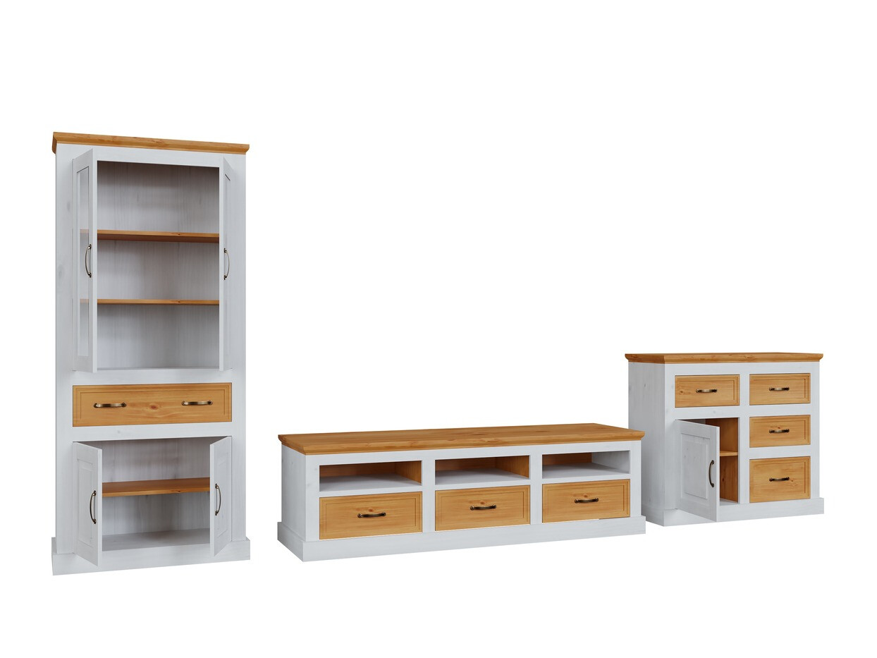 Set za dnevni boravak Tolelio 115 (Bijela + Bor)